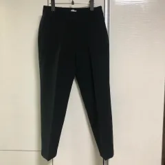DEWL ベーシック Classic スラックス パンツ ウエスト後ろゴム ズボン オフィスルック 出勤ルック