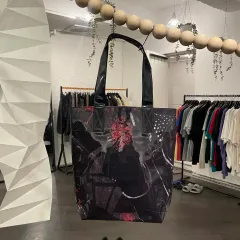 YOHJI YAMAMOTO ヨウジヤマモト pvc トートバッグのサムネイル