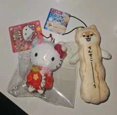 ご当地キティ】 大阪限定 ソックス＆根付けストラップ計7点セット