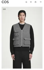 COS ウール ブレンド ユーティリティ ベストのサムネイル