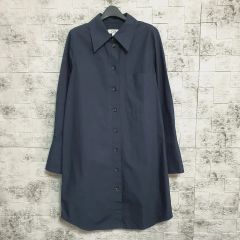 【大きいサイズ 44】マッキントッシュ　ラミー　麻　シャツブラウス ネイビー 大きいサイズ 46】マッキントッシュ ラミー 麻 シャツブラウス - メルカリ