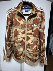 超美品】adidas レオパード ジャージ上のみy2k 平成 - メルカリ