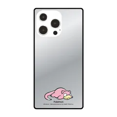 新品 グルマンディーズ ポケットモンスター iPhone13 Pro (6.1インチ) 対応 スクエアミラーケース ヤドン POKE-769B