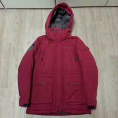 DISCOVERY ワッペン グースダウン フード ダウン S/90