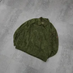 ヴィンテージ スウェード カモフラ パータン ジャケット