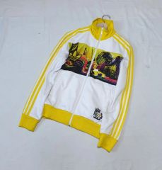 な*;様 Ed Hardy ジャーマンカラージャージS ホワイト/イエロー/ブラ 