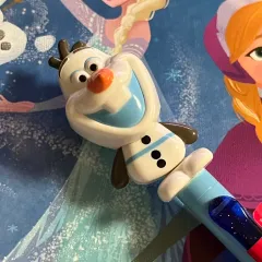 文具割引10%）アナと雪の女王 オラフ アクション ボールペン