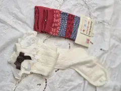 レース/LEE装飾靴下セットーアイ