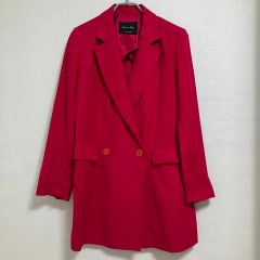 レッドロングコート&イエローベスト - メルカリ