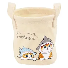 新品 マリモクラフト(Marimocraft) mofusand 卓上バスケット さめ 952901 モフサンド ぢゅの Twitter インスタ SNS 猫 小物入れ ペン立て