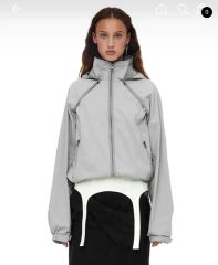 Nike x Jacquemus グレー クロップドジャケット - メルカリ