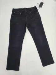 (32) TRUE RELIGION トゥルーレリジョン ブラックデニム 弱起毛 デニム パンツ