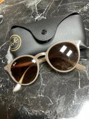 極美品】RayBan RB2180F 616613 ポリッシュライトブラウン - メルカリ