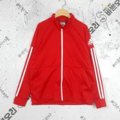 アディダス ADIDAS パフォーマンス 3本線トラック ジャージ ジャケット レッド 3100042