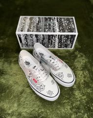 廃盤レア】VANS Van Doren スカル柄 スニーカー - メルカリ