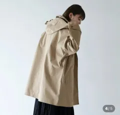 ダントン ウィメンズ 3レイヤー クロス フード バルマカーン コート ウェザージャケット S フリーサイズのサムネイル