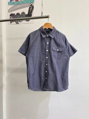 美品 bounty hunter 長袖 ワークシャツ ジャケット バックプリント 