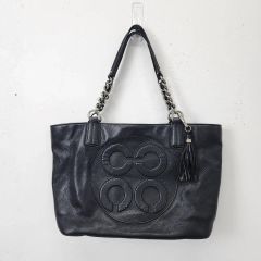 COACH 14967 ジュリア トートバッグ オプアート レザー 通勤通学