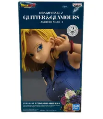 美品 バンダイ ドラゴンボールZ GLITTER&GLAMOURS 人造人間18号 フィギュア