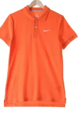 (S-M) NIKE ナイキ 半袖 KARA（カラ） キー Tシャツ オレンジ オールドスクール-139C0