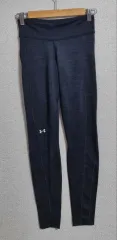 S ) UNDER ARMOUR アンダーアーマー ブラック レギンス