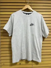 ナイキ メンズ グレー ラウンド半袖Tシャツ L