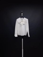 美品 PAULE KA ボウタイブラウス ホワイト サイズ38*ND996 - メルカリ