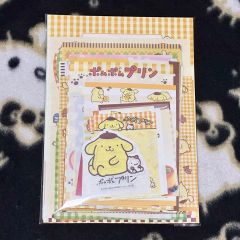 サンリオ 3D クリアバインダー ポムポムプリン シール シール帳
