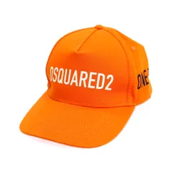 【新品】ディースクエアード DSQUARED2 ONE LIFE ONE PLANET ベースボールキャップ 帽子 オレンジ【メンズ】のサムネイル