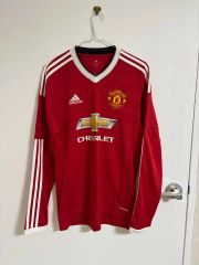 美品 タグ付】adidas マンU 総柄ユニ M - メルカリ