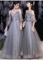 送料無料 未使用 発表会 演奏会 女優 気品 イベント 結婚式 ドレス L 11号 (OPN2812)