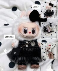 ラボット服／ハンドメイド 3段ティアードチュニック ＆ お花コサージュ