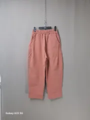 コットン素材 ピンク カラー 快適コットン ズボン