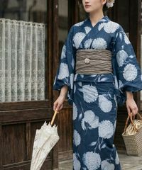 試着のみ✨極美品✨】フェリシモ 浴衣 セパレート 兵児帯 - メルカリ