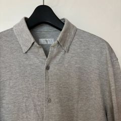 y*o様 最安値スタート‼️ 鎌倉シャツ ニットポロ サイズ48 グレー 試着 