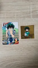 まとめ売り) 僕のヒーローアカデミア ヒロアカ 緑 谷出久 Tシャツ カード ウエハース ステッカー 紙類
