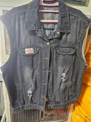 新品 d.i.a. jeans spec デニムベスト - メルカリ