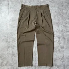 〜00's "PERRY ELLIS" 2tuck Rayon Slacks / 〜2000年代 "ペリーエリス" 2タック レーヨン スラックスのサムネイル