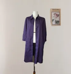 タグ付き新品 レノマ リネン ロングシャツジャケットのサムネイル