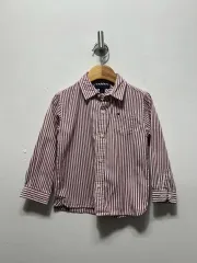 トミーヒルフィガー キッズ ストライプ シャツ 3T