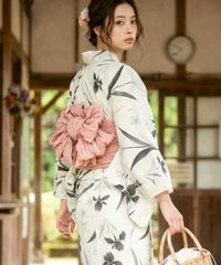 Dita 京の凪金魚 5点セット (浴衣・しわヘこ帯・下駄・着付け本