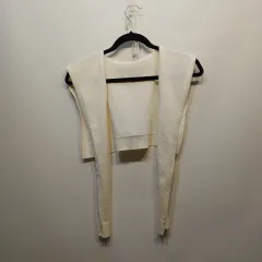 アイボリー ニットネックウォーマー 春 秋 62109