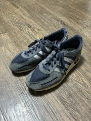 極美品】PATRICK パトリック クールマラソン メッシュ ネイビー グレー 