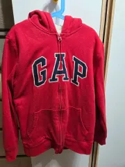 ギャップキッズ 12Y XL シープスキン ファー ジップアップフーディー
