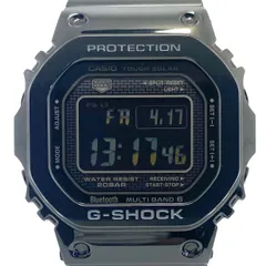 【美品】腕時計 メンズ カシオ ジーショック G-SHOCK GMW-B5000GD-1JF フルメタル 電波ソーラー モバイルリンク スクエア デジタル 20気圧防水