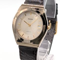 稼働】 RADO DIASTAR スクエア ゴールド文字盤 デイト 腕時計 - メルカリ
