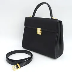 COMTESSE コンテス ◆2wayハンドバッグ/ショルダー/ホースヘアー×革/ブラック 【BAG/鞄/カバン】 レディースファッション【中古】 のサムネイル