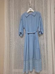 新品タグ付 グレースコンチネンタル パッチワークシャツワンピース