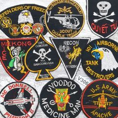 ベトナム戦争 ミリタリー ワッペン アメリカ軍 ビンテージ ベトジャン