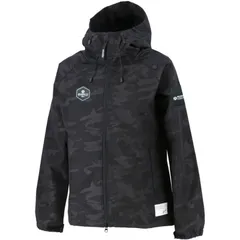 GRANDE.F.P(グランデエフピー) HEXAGON EMBOSSED ACTIVE SHELL HOOD ZIP JK フットサル その他ジャケット (gfph20506-0999)、(0999)ウッドランドカ